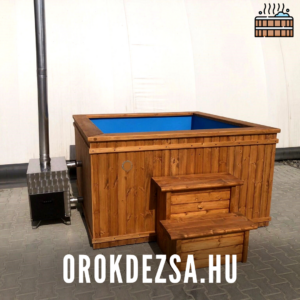 Prémium kocka modell külső kályhával